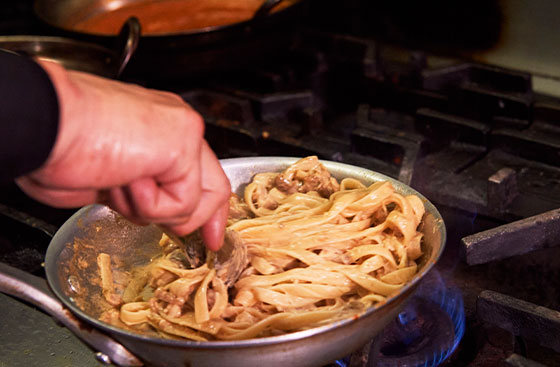 焼きシーン